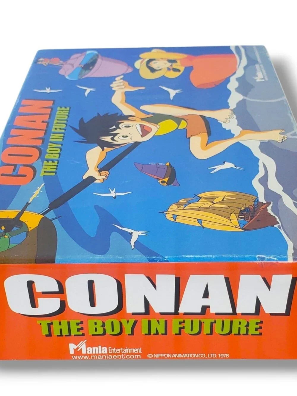 Vintage Conan The Boy in Future Jigsaw Puzzle Complete w/ Box Anime Hayao Retro